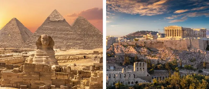 Greece and Egypt Fantasy